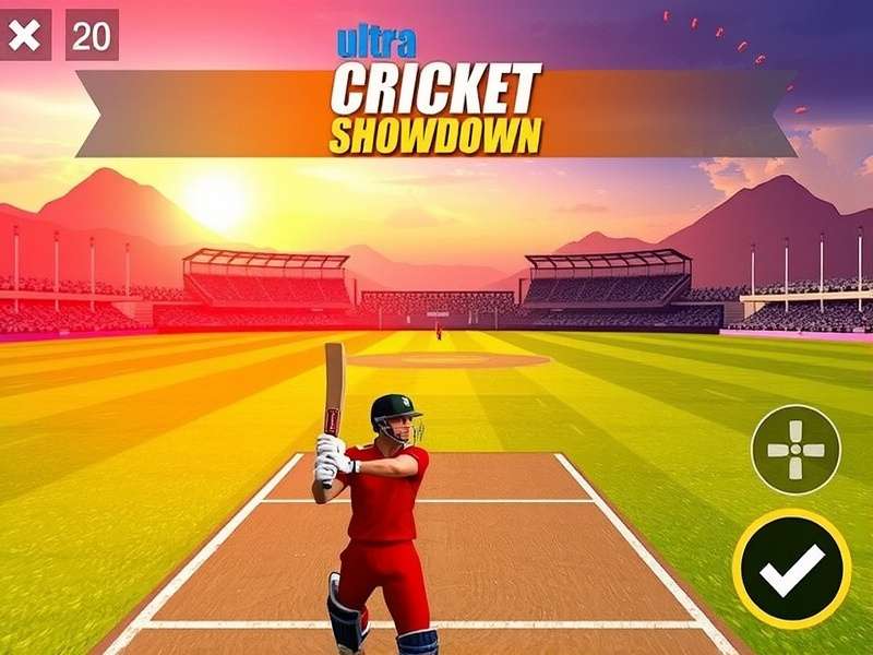 Ultra Cricket Showdown Gameplay Screenshot